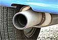 Car exhaust pipe