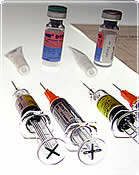 Syringes & drug phials
